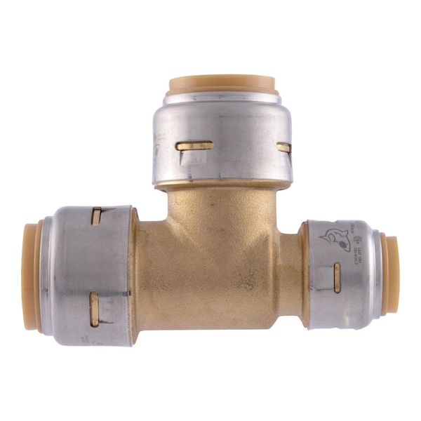 Sharkbite SharkBite Push to Connect 3/4 in. PF X 1/2 in. D PF Brass Reducing Tee UR444A - main