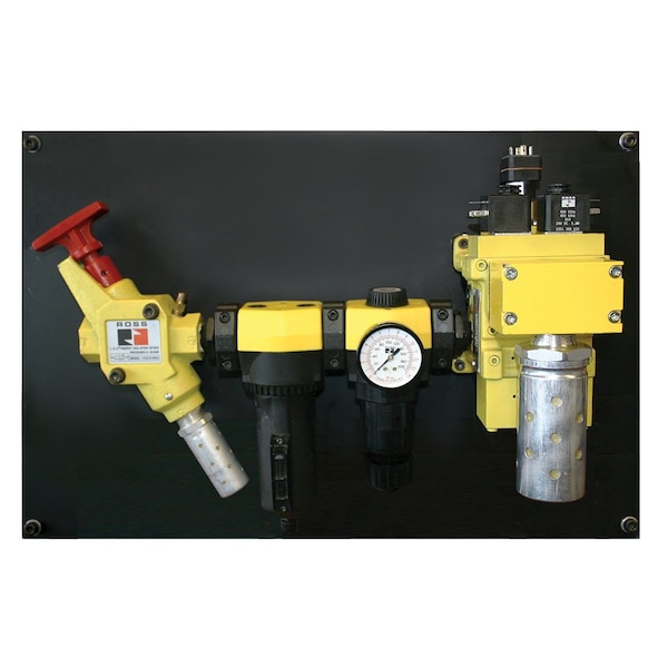 Ross Controls Safe Air Entry Assembly with DMC Series Safe Exhaust Valve RC412L-06Z - main