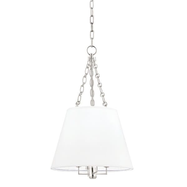 Hudson Valley Lighting Burdett 4 Light Pendant 15 In. Polished Nickel 6415-PN - main