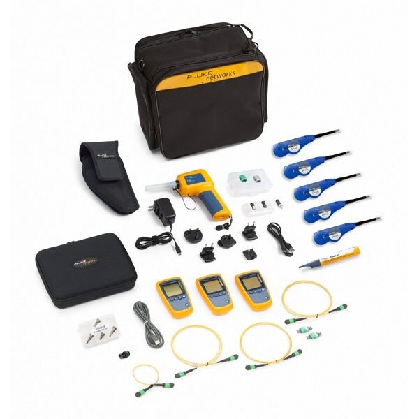 Fluke Cable Tester Kit, 10 km Max cable L MFTK-DC SM Test Kit - main