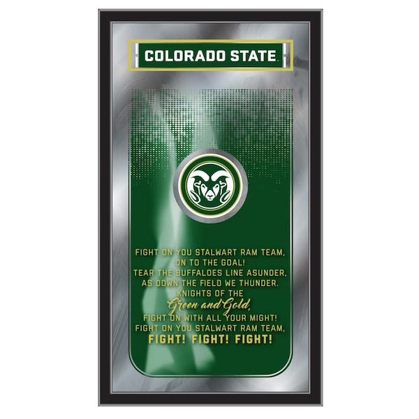 Holland Bar Stool Co Colorado State 26" x 15" Fight Song Mirror MFghtColoSt - main
