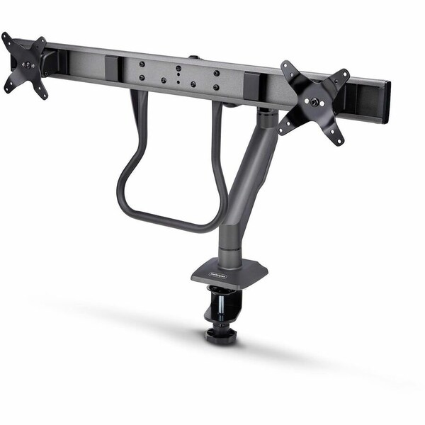 Startech.Com DESK MOUNT DUAL MONITOR ARM WITH CROSSBAR, UP TO 27 DISPLAYS, VESA 75X75/100X100 H2M1AS2-MONITOR-ARM - main