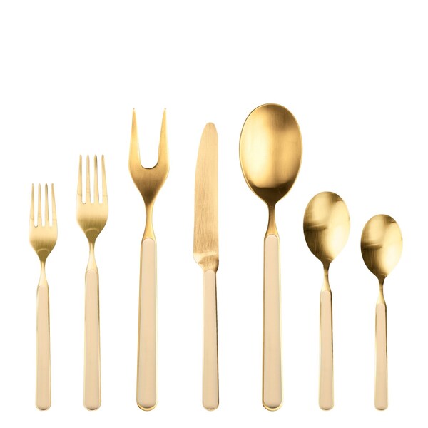 Mepra Fantasia Ice Gold Flatware Set - 32 Pieces - Sesame 10D622032OI - main