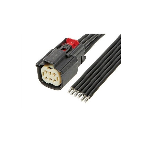 Molex BEAU MX150 R-S DR 6ckt 300mm Sn sealed cable 216286-1062 - main