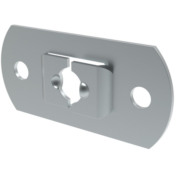 Southco Fast Lead Receptacle, Medium Size, Flat, Rivet, Steel, Zinc Immersion Coating 12-11015-13 - main