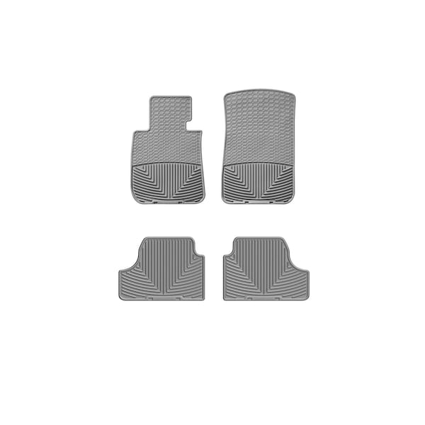 Weathertech Grey, Front and Rear All Weather Floor Mats W61GR-W261GR - main