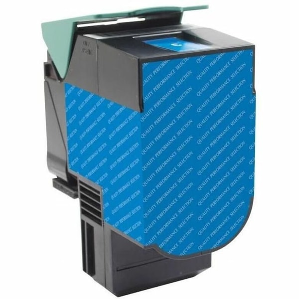 Cig Clover Imaging Remanufactured Cyan Toner Cartridge for Lexmark CS317/CS417/CS517 201474 - main