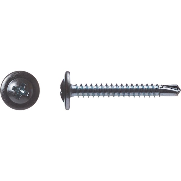 Big Timber No, 8 x 1'' Modified Truss Head Drill Point Metal Screw, 1 Lb. 1MTD81 - main
