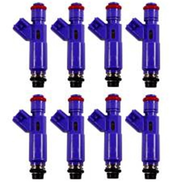 Ford M-9593-LU24A 24 lbs Fuel Injector Kit - High Impedance USCAR Connector, 8PK FRDM9593-LU24A - main