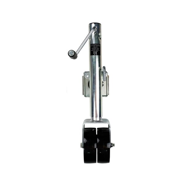 Powerwinch Utility Series Jack - 1500lb, Bolt-On, Double Wheel, Zinc 21500-J-1500-B2-Z-R - main