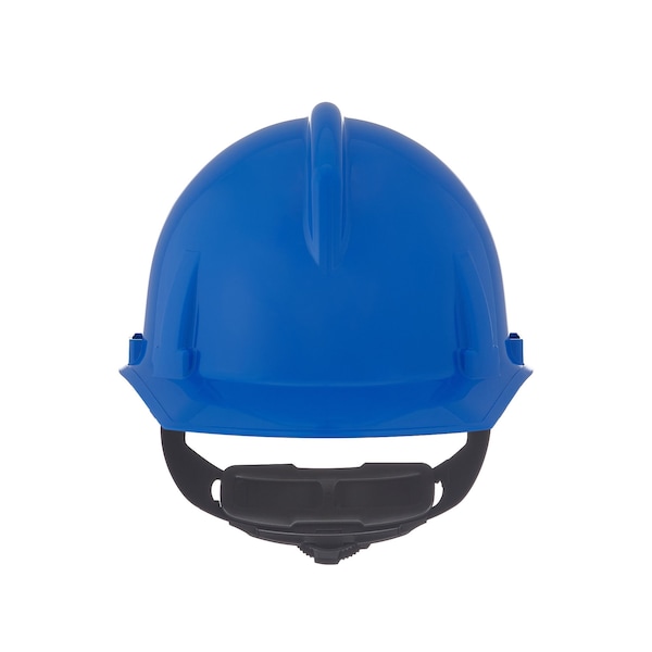 Msa Safety Topgard Hard Hat Cap Style, Polycarbonate, Fas-Trac III, Type 1, Class E, Blue 475380 - main