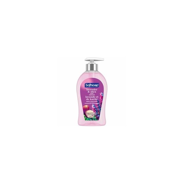 Softsoap Lavender Hand Soap - Lavender & Shea Butter Scent - 11.25 fl oz - Pump Bottle Dispenser - Bacteria US07058A - main