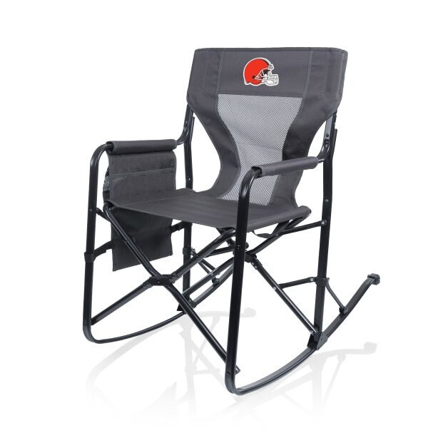 Picnic Time Family Of Brands NFL Cleveland Browns - Woodland Rocking Camping Chair 817-01-159-084-2 - main