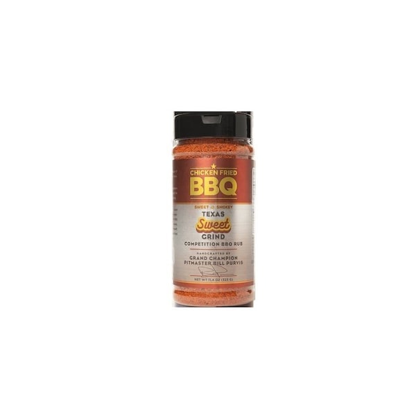 Chicken Fried Bbq Seasoning, Texas Rib Grind, 10.3 oz Bottle OW15115-C - main