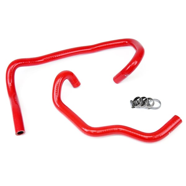 Hps Performance High Temp Reinforced Silicone Heater Coolant Hose Kit, Red, 57-1469-RED - main