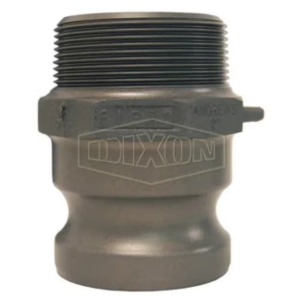 Dixon Boss-Lock Type F Cam and Groove Adapter, 3 in, Male Adapter x MNPT, Aluminum, Domestic 300-F-ALH - main