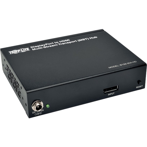 Tripp Lite DisplayPort 1.2 Hub, MST, 4-Port, 3840x2160 B156-004-HD - main
