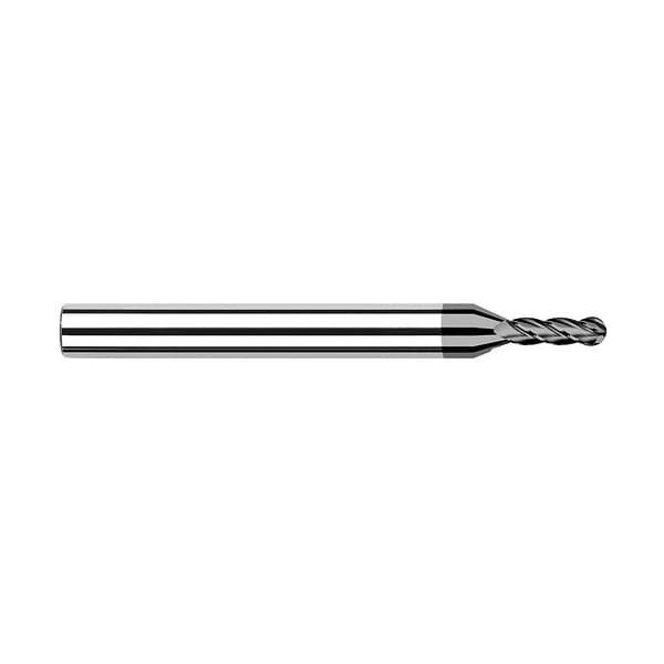 Harvey Tool 0.1562in (5/32) Cutter DIA x 0.7500in (3/4) L of Cut Carbide Ball End Mill, 4 Flutes 941010 - main