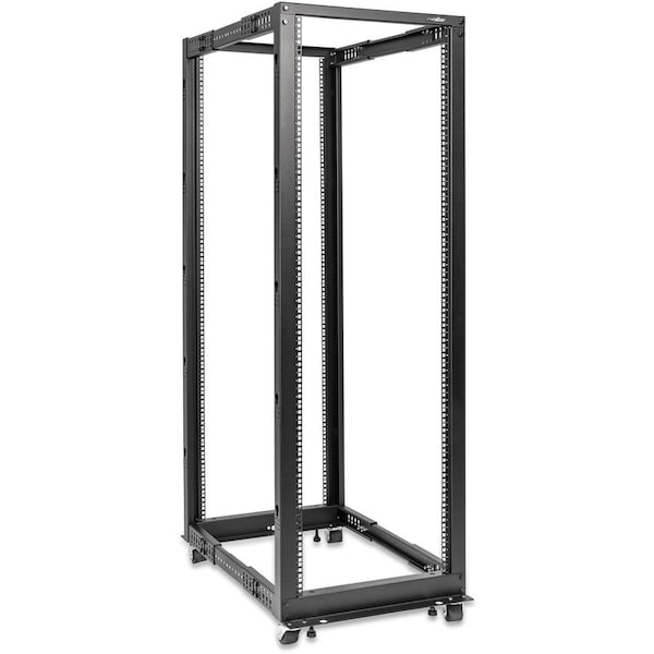 Rocstor SolidRack 36U Adjustable 4 Post Server Equipment Open Frame Rack Cabinet Y10E024-B1 - main