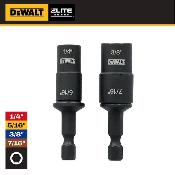 Dewalt Nut Driver Set, PK2 DWAFEDEND2 - main