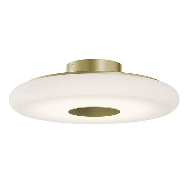 Afx June 18in. LED Semi-Flush - 30W - Light Antique Brass JUNC18LAJUDLB - main