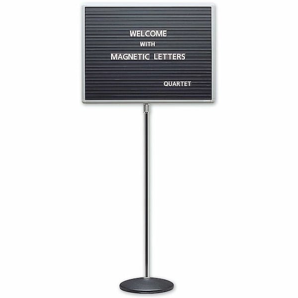 Quartet Pedestal Letter Board 20"x16" 7920M - main