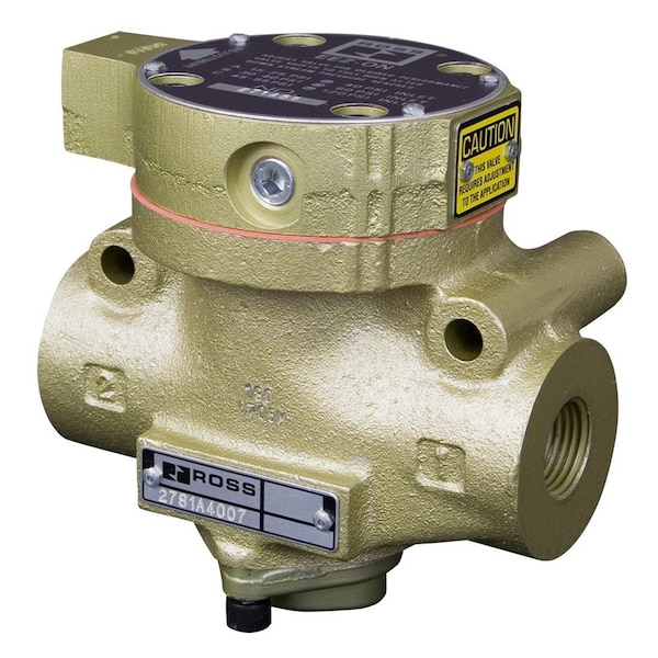 Ross Controls 27 Series Soft Start EEZ-ON Valve 2781A2007 - main