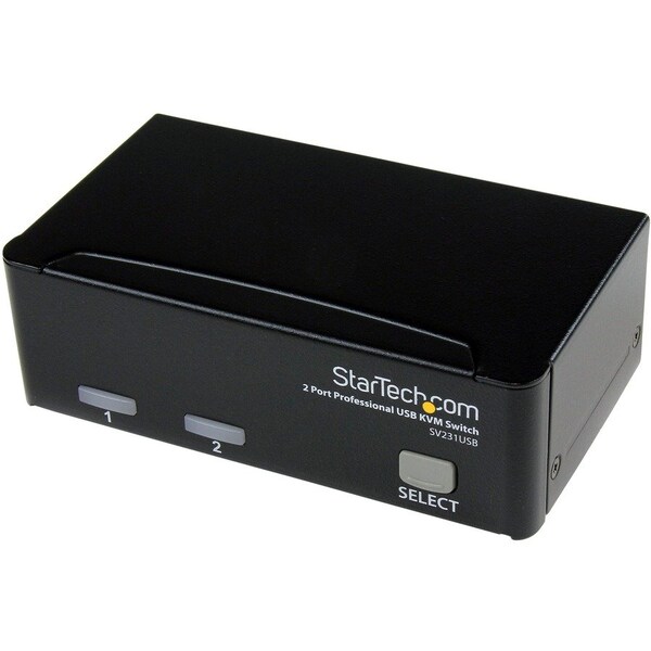 Startech.Com 2 Port Professional USB KVM Switch Kit with Cables SV231USB - main