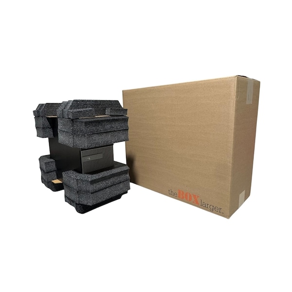 Epe Usa Universal Desktop Computer Tower Shipping Box, Durable Double Wall Box, Secure and Protective, XL E07597 - main