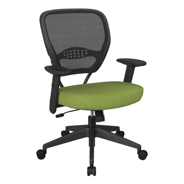Space Seating 55 Series Professional AirGrid Back Managers Chair, Fun Colors Green 55-7N17-6 - main