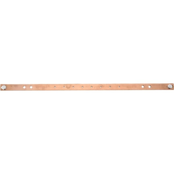 Hubbell Premise Wiring BUSBAR, 19" RACK MOUNT C/W MOUNTING, HARDWARE HBBBHR19KT - main