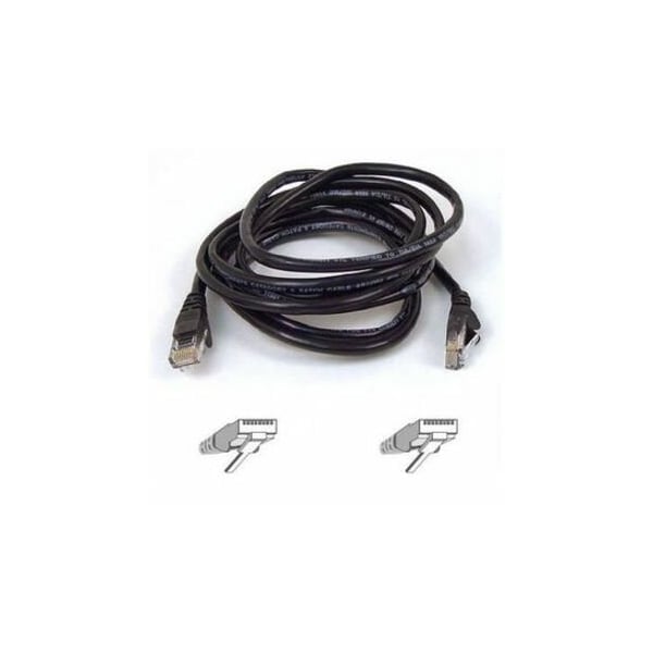 Belkin 6Ft Cat5E Snagless Patch Cable, Utp, Black Pvc Jacket, 24Awg, T568B, A3L791-06-BLK-S - main