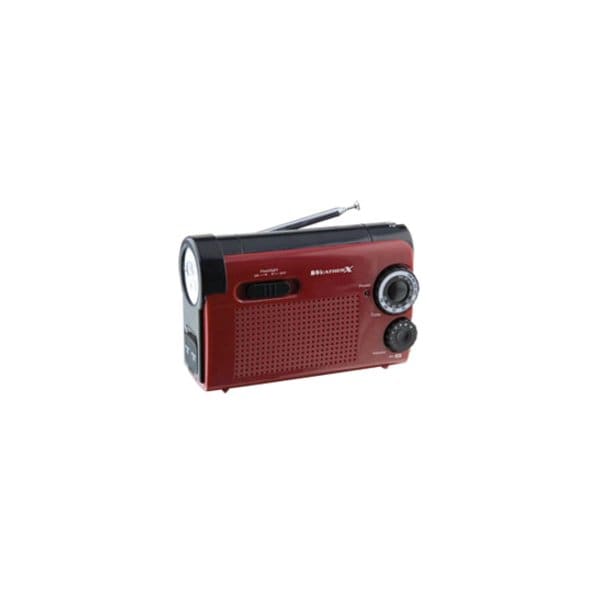 Weatherx 3000 lm Red LED Weather Alert Radio Flashlight AA Battery WR182R - main