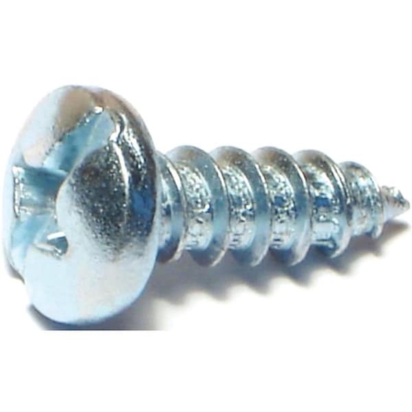 Midwest Fastener Thread Cutting Screw, #14 x 3/4 in, Zinc Plated Combination Phillips/Slotted Drive 03209 - main