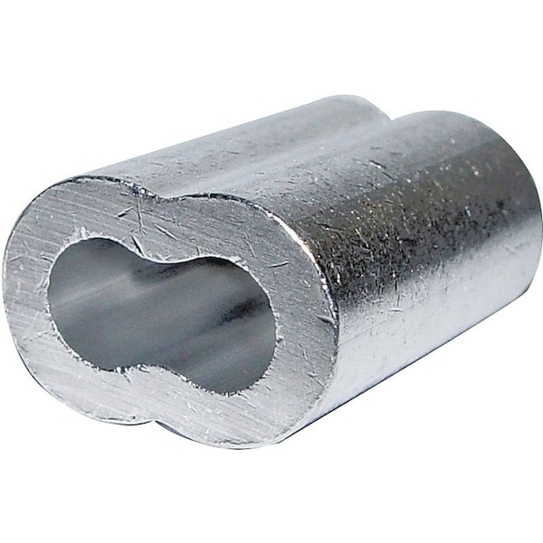 Campbell Chain & Fittings Campbell 7670724 Cable Ferrule, 1/8 in Dia Cable, Aluminum 7670724/52337 - main