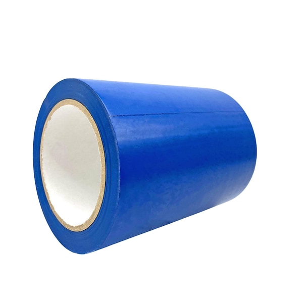 Wod Tape PVC, Dark Blue, 49 inch (1250mm) LOG W., 6 mil Thickness WOD VTC366-49000-LOG-36-DBL - main
