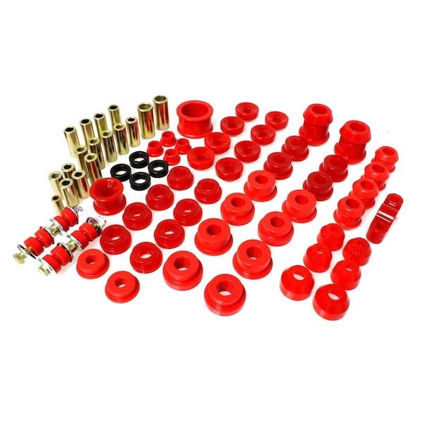 Energy Suspension Suspension Bushing Kit, Red; Polyurethane 16.18103R - main