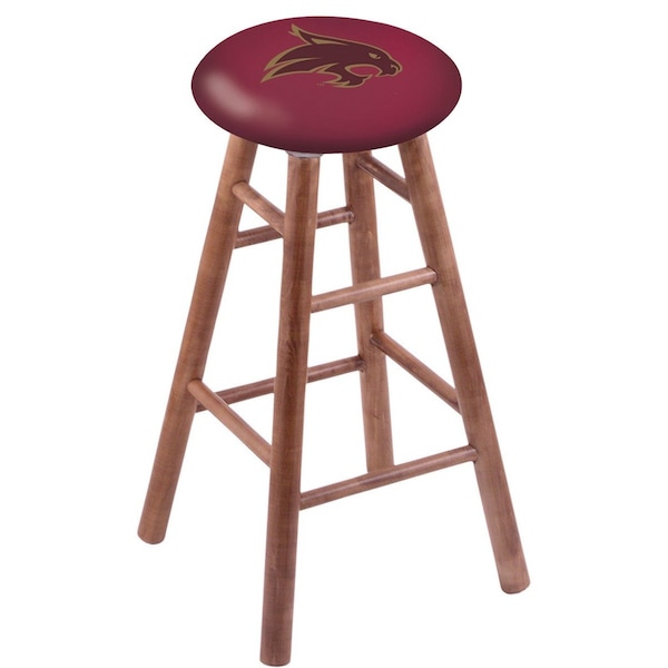 Holland Bar Stool Co Maple Bar Stool, Medium Finish, Texas State Seat RC30MSMed - main