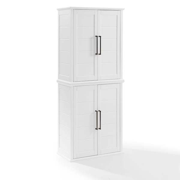 Crosley Bartlett Tall Kitchen Storage Pantry KF33021WH - main