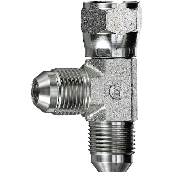 Gates Male JIC 37 Flare to Female JIC 37 Flare Swivel to Male JIC 37 Flare - Tee G60473-1212 - main