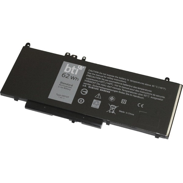 Battery Technology Replacement Notebook Battery For Dell Latitude E5470 E5570 Series; 6MT4T-BTI - main