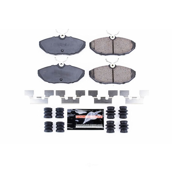 Powerstop Z23 Evolution Sport Carbon Fiber-Ceramic Brake Pads with Hardware Z23-806 - main