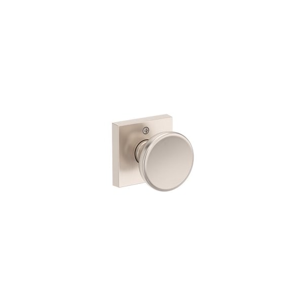 Baldwin Residential Door Knobs Half Dummy Reversible Satin Nickel HDSOLCSR150 - main