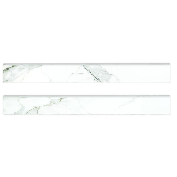 Msi Regallo Calacatta Isla 3" X 24" Polished Porcelain Bullnose Wall Tile, PK10 ZOR-PT-TR-0234 - main