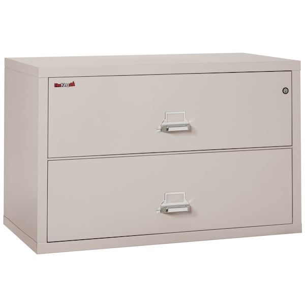 Fireking 2 Drawer, 1 Hr Fire & Impact Rated, 44" Wide Lateral Platinum 2-4422-CPL - main