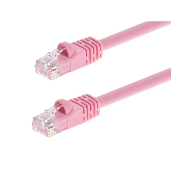 Monoprice Cat6 Ethernet Patch Cable - Snagless RJ45_ Stranded_ 550Mhz_ UTP_ Pure 35534 - main