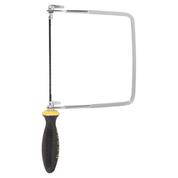 Vulcan Coping Saw, 6 in L Blade, 24 TPI: 3pcs 19 TPI: 1pc 15 TPI: 1pc TPI, High Carbon Steel Blade YU-4330 - main