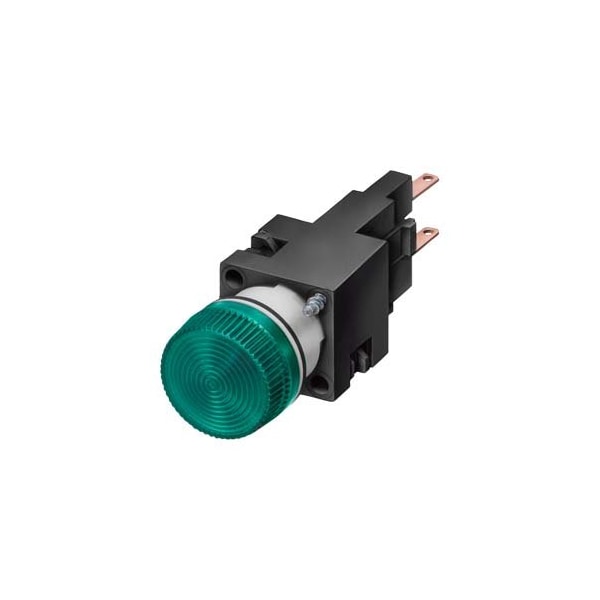 Siemens Indicator light, 16 mm, round, plastic, red, Lampholder W2 x 4.6 d 3SB2224-6BC06 - main