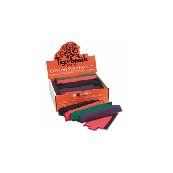 Honeywell Fibre-Metal SuperEight, Cotton Jersey Sweatband, Black, For Hard Hats/Full Brim Hats 280-FM69 - main
