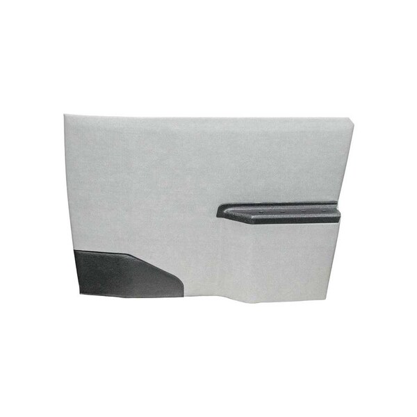 K&M Mfg Lower Panel for Case IH 72-89 Series Magnum Tractors Right-Hand Gray Vinyl 4573 - main